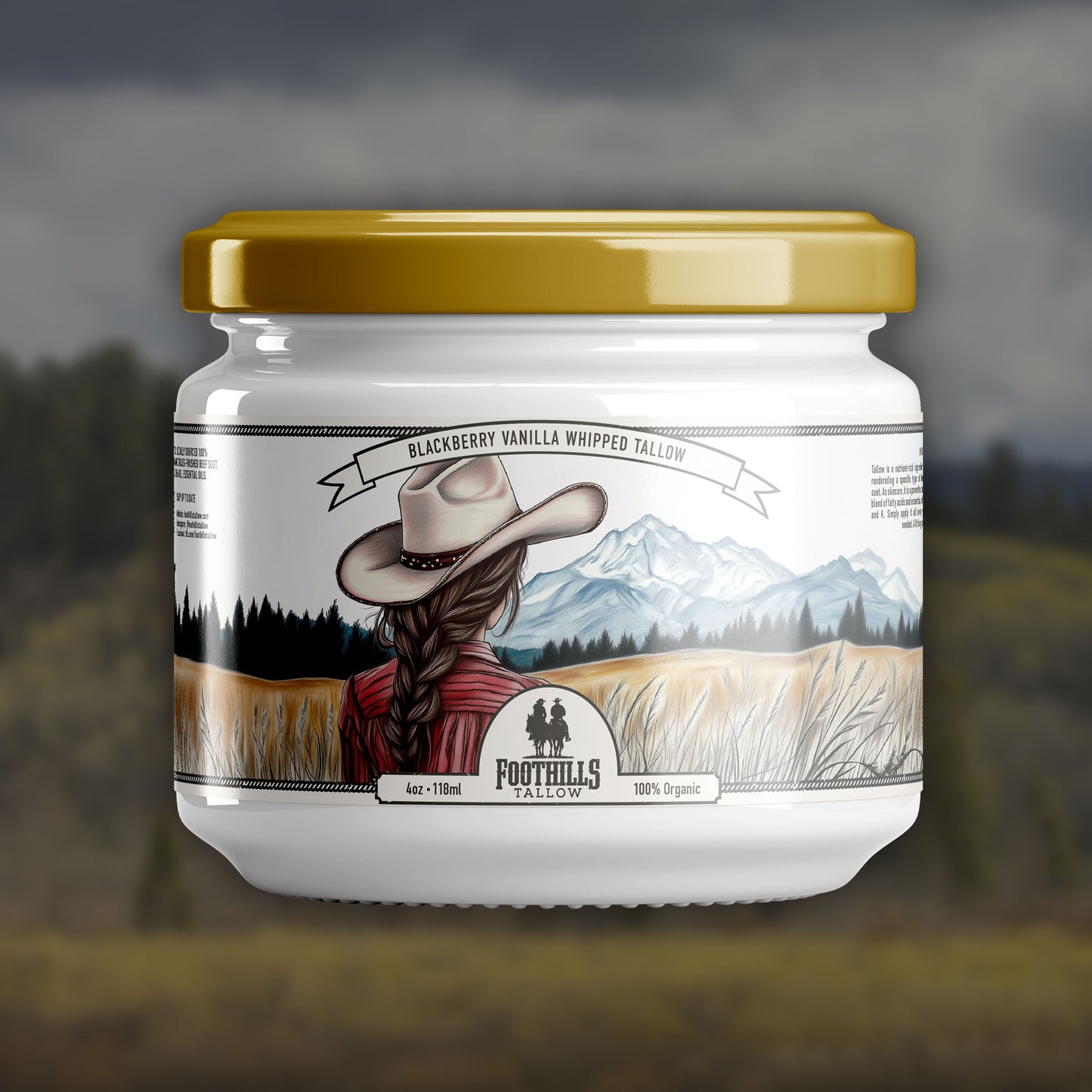 Blackberry Vanilla Whipped Tallow