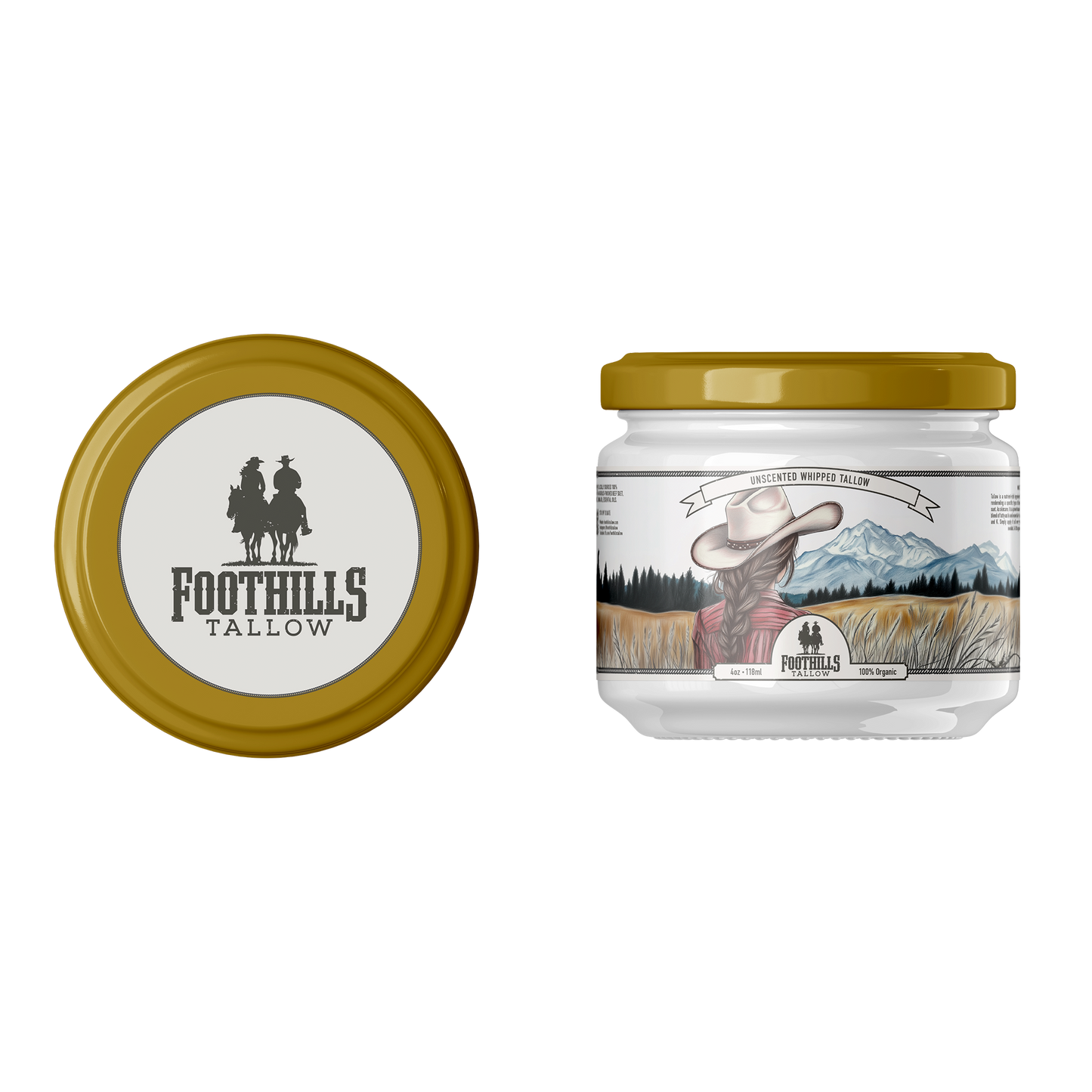 Unscented Whipped Tallow Wholesale Case