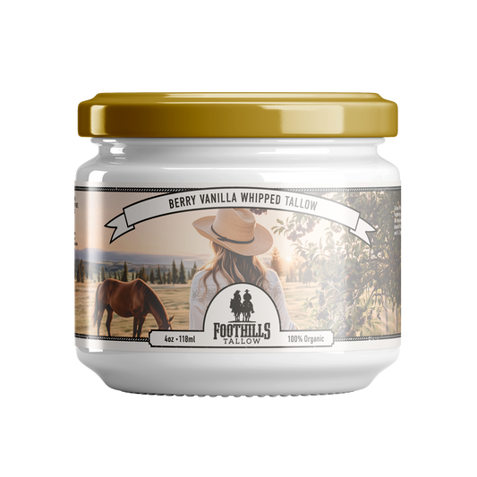 Berry Vanilla Whipped Tallow