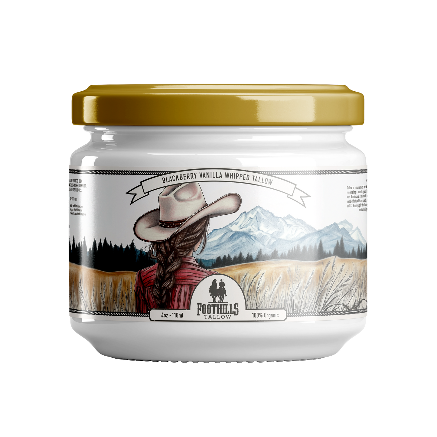 Blackberry Vanilla Whipped Tallow