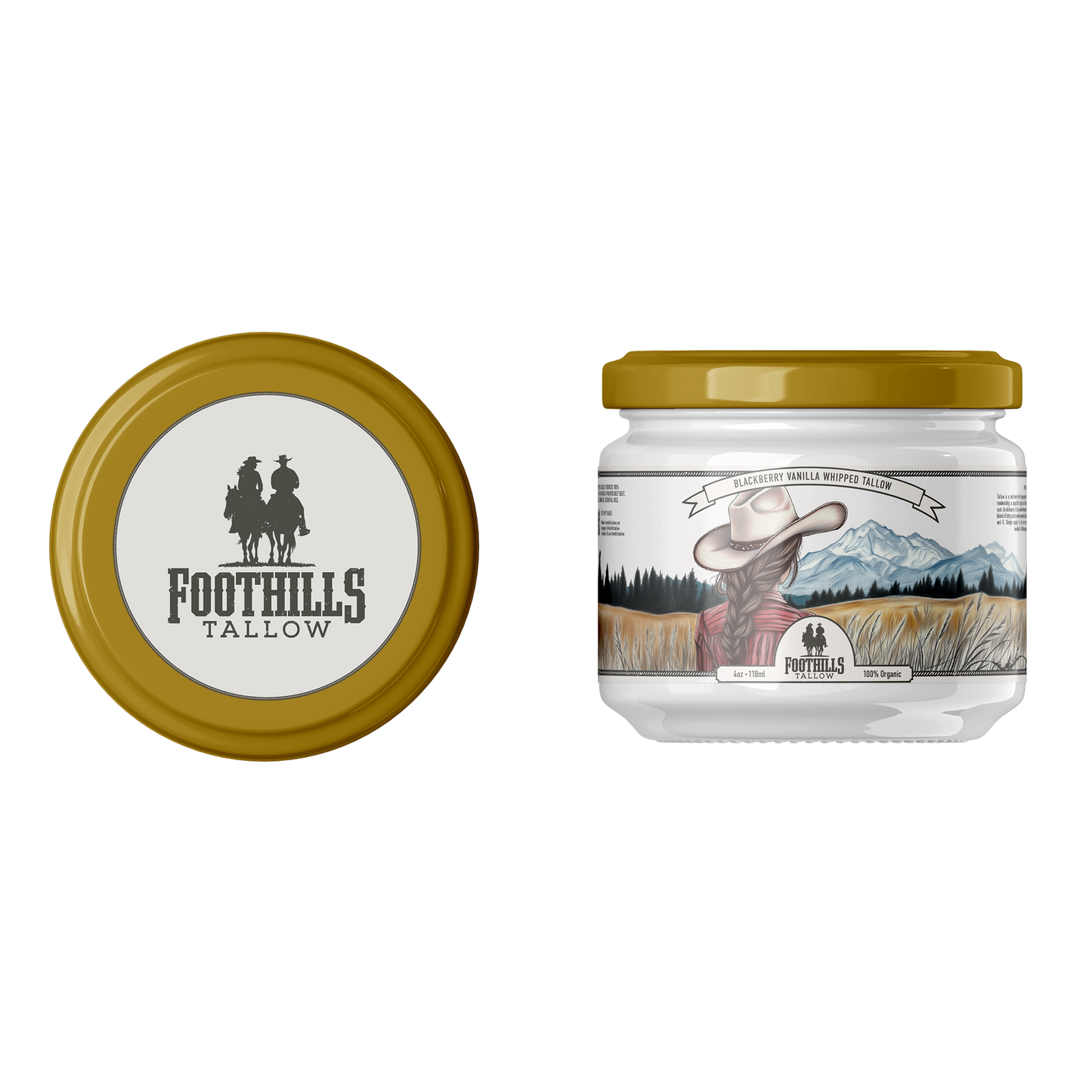 Blackberry Vanilla Whipped Tallow