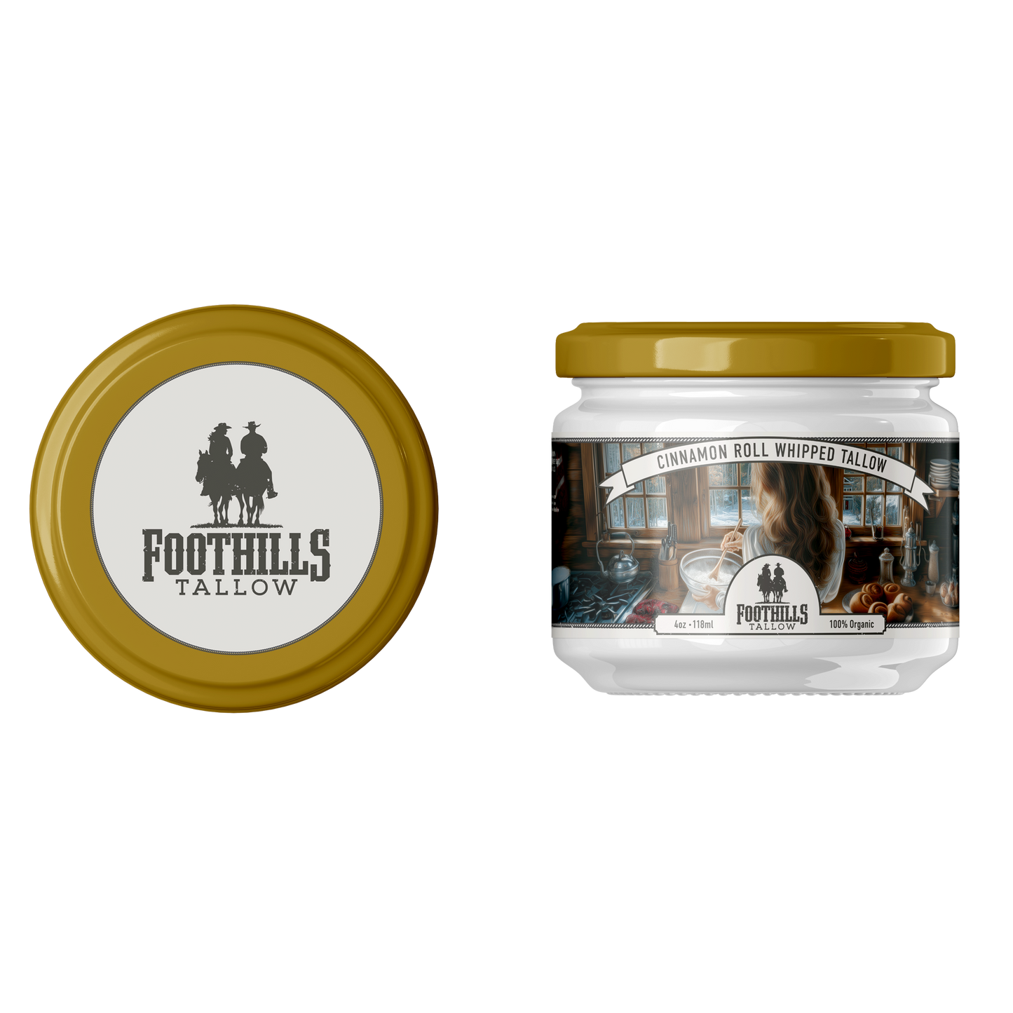 Cinnamon Roll Whipped Tallow