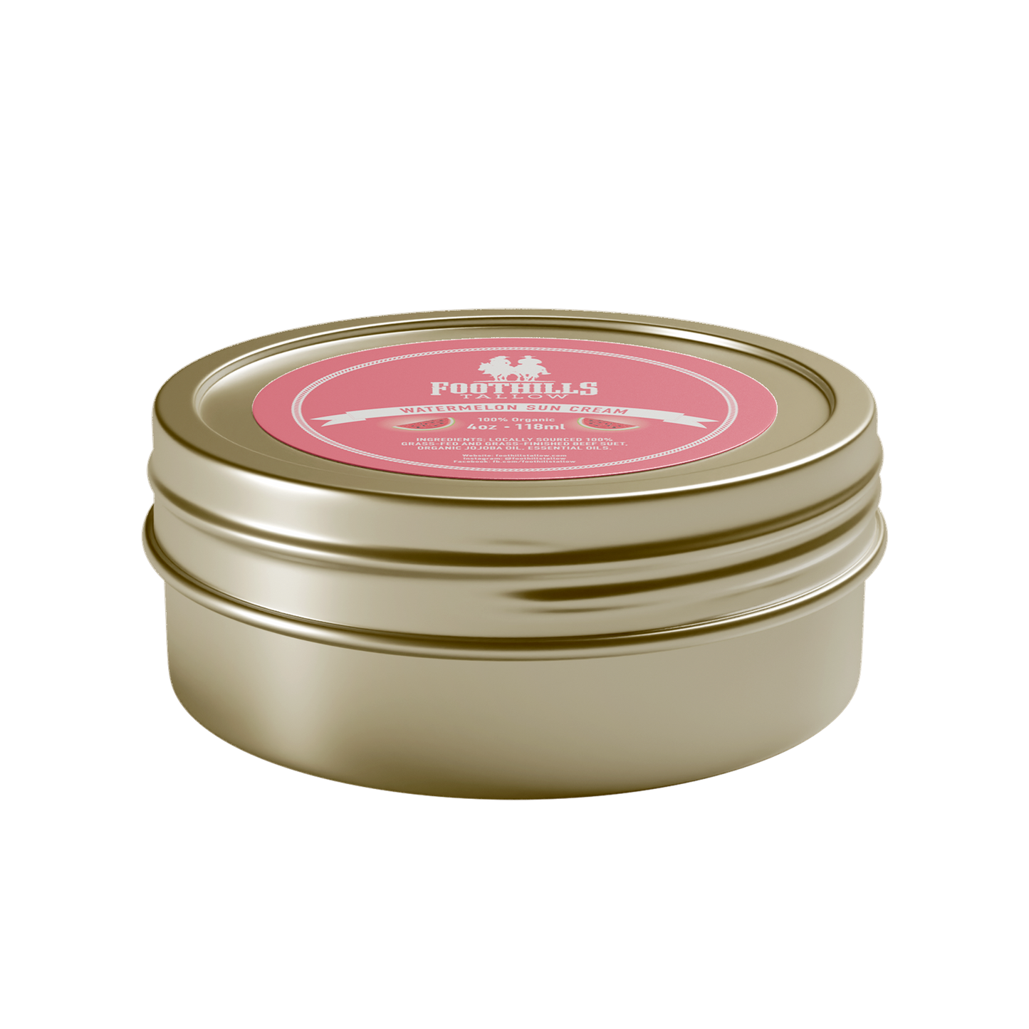 Watermelon Tallow Sun Cream