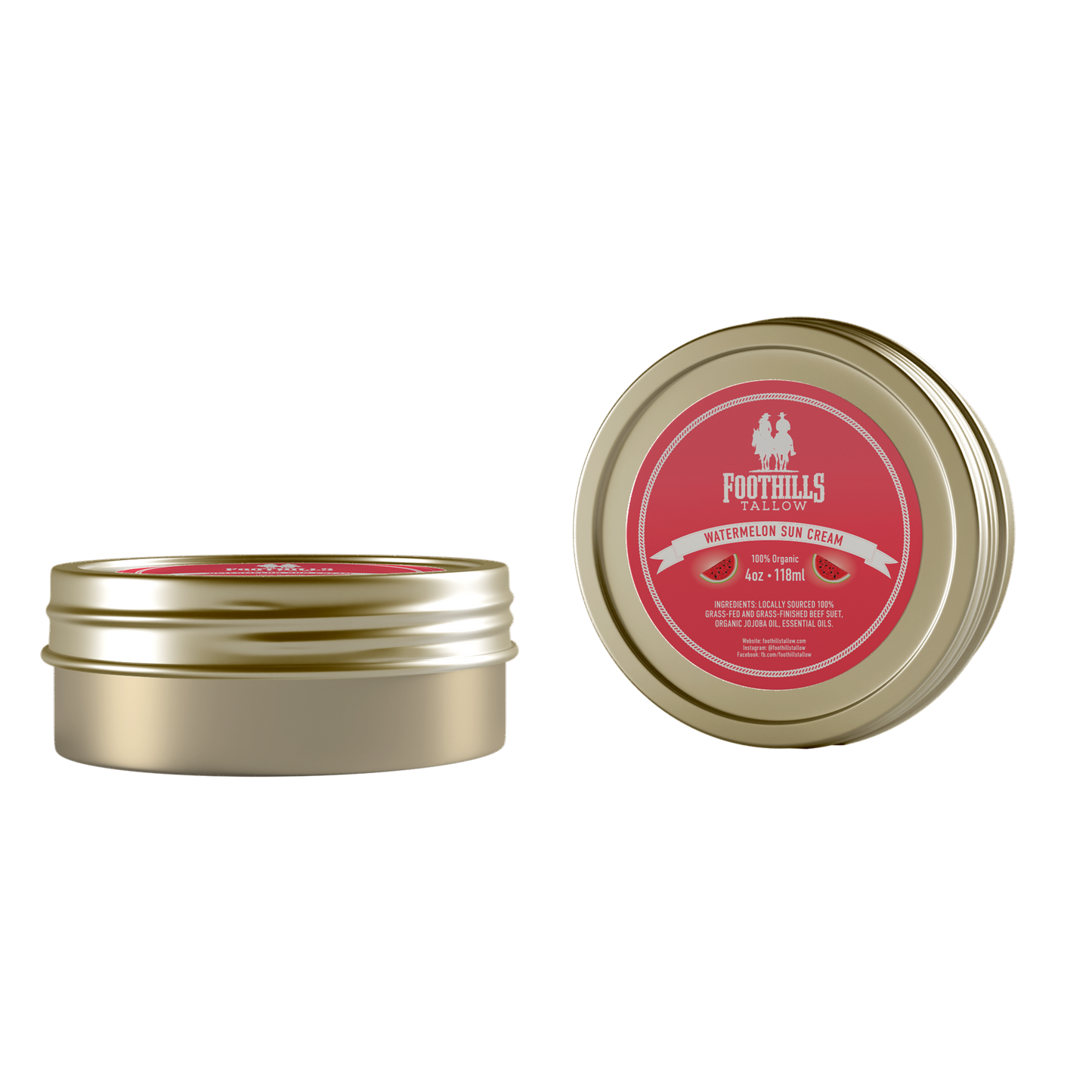 Watermelon Tallow Sun Cream